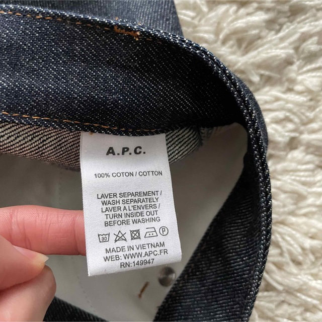 A.P.C(アーペーセー)のAPC アーペーセー デニムミニスカート レディースのスカート(ミニスカート)の商品写真