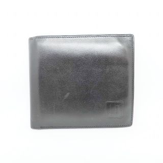 ダンヒル(Dunhill)のダンヒル 2つ折り財布 - 黒 レザー(財布)