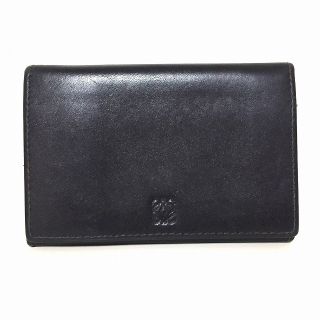 ロエベ(LOEWE)のLOEWE(ロエベ) 名刺入れ - ダークネイビー(名刺入れ/定期入れ)