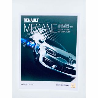 ルノー(RENAULT)のRENAULT MEGANE ルノー メガーヌ カタログ(カタログ/マニュアル)