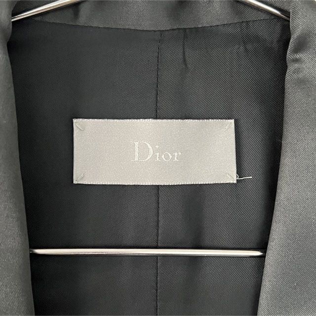 DIOR HOMME(ディオールオム)の【DIOR HOMME ディオール】スモーキングショールジレ　ベスト　カシミア メンズのトップス(ベスト)の商品写真