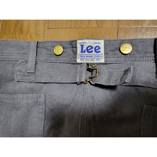 リー ワークパンツ ポリコットン グレー系 W28 1288 LEE-1343