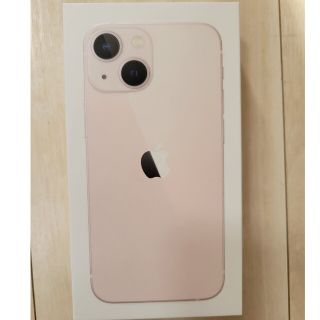 アイフォーン(iPhone)の【新品未開封】iPhone13mini 128GB ピンク　兎AirTag付き(携帯電話本体)