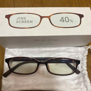 ジンズ(JINS)のJINS ブルーライト40%カット(サングラス/メガネ)