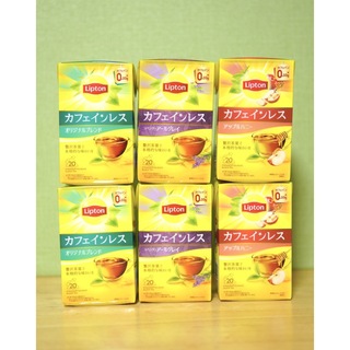 リプトン カフェインレス 紅茶　3種×2(茶)