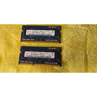 ノートPC用メモリ　PC3-10600 4GB hynix(PCパーツ)