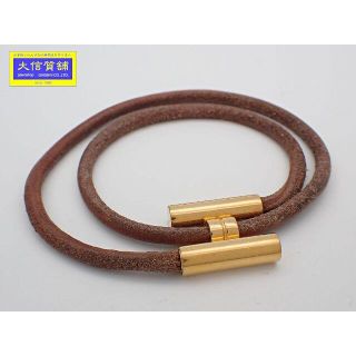 エルメス(Hermes)のエルメス トゥルニス ブレス ゴールド 腕回り16.5cm(ブレスレット/バングル)