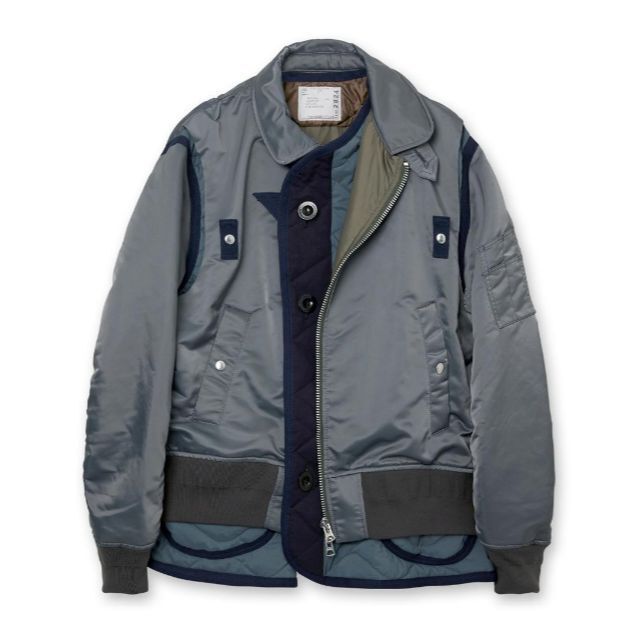 sacai Nylon Twill Mix Blouson/22aw