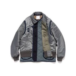 sacai Nylon Twill Mix Blouson/22aw