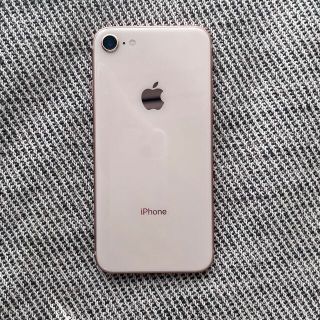 アイフォーン(iPhone)のiPhone8 64GB SIMフリー/ローズゴールド(スマートフォン本体)