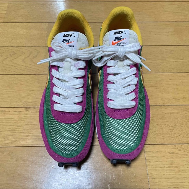 NIKE(ナイキ)のsacai × NIKE LDV WAFFLE PINE GREEN 25cm メンズの靴/シューズ(スニーカー)の商品写真