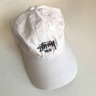 ステューシー(STUSSY)のstussy キャップ ホワイト(キャップ)