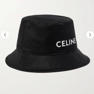 セリーヌ(celine)の【新品未使用】CELINE バケットハット ブラック　M(ハット)