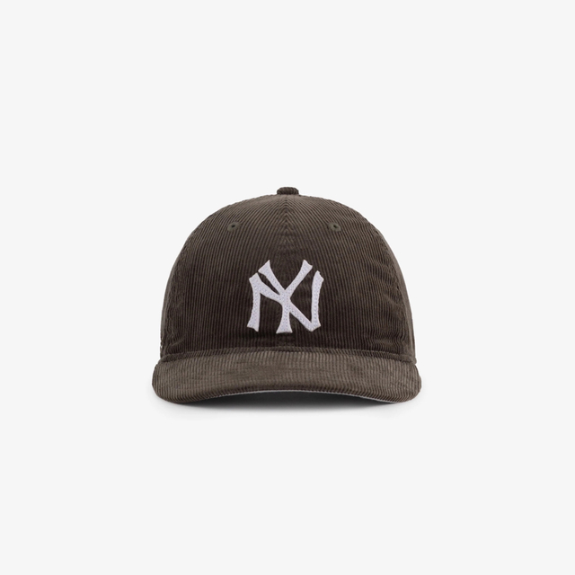 ALD New Era Micro Cord Yankees Hat Olive