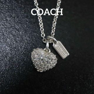 コーチ(COACH)の【匿名配送】COACH コーチ ネックレス SV925 ハート(ネックレス)