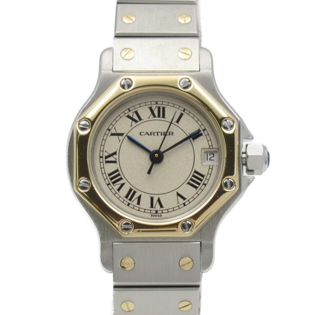 Cartier - カルティエ サントス オクタゴンSM 腕時計 腕時計
