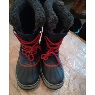 ソレル(SOREL)のソレル SOREL ネイビー×レッドの組み合わせが かわいいデザイン♡ 正規品！(ブーツ)