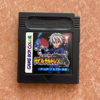 ゲームボーイ(ゲームボーイ)のGBC 真・女神転生 デビルチルドレン 黒の書(携帯用ゲームソフト)