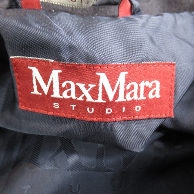 Max Mara(マックスマーラ)のマックスマーラ ファー付コート 衣料品 アウター レディースのジャケット/アウター(その他)の商品写真