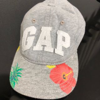 ベビーギャップ(babyGAP)のベビーギャップ　ハイビスカス柄　キャップ(帽子)