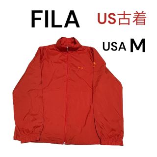 フィラ(FILA)の【men's】FILA ナイロンジャージ ブルゾン US古着(ジャージ)