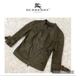 バーバリー(BURBERRY)の【美品】BURBERRY LONDON バーバリーロンドン ジャケット　カーキ(その他)