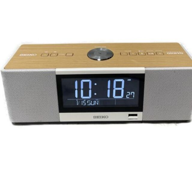 保存版】 新品未使用 SEIKO SS501A Bluetoothスピーカー デジタル時計 保存版】 新品未使用 SEIKO SS501A Bluetoothスピーカー デジタル時計