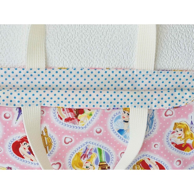 ハンドメイド 入園準備品3点セット ディズニープリンセスの通販 ハンドメイド 入園準備品3点セット ディズニープリンセスの通販