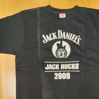 ジャックダニエル(JACK DANIEL'S)の【JD3】ジャックダニエル　黒Tシャツ　M(Tシャツ/カットソー(半袖/袖なし))