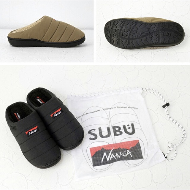 SUBU(スブ)の【新品未使用】NANGA SUBU タキビ ウィンターサンダル チャコール 2 メンズの靴/シューズ(サンダル)の商品写真