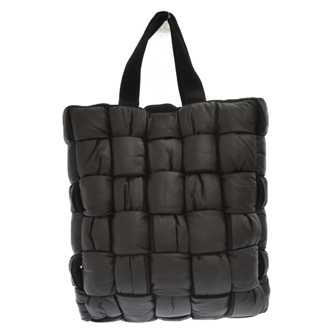 BOTTEGA VENETA ボッテガヴェネタ Padded Quilted Leather Tote Bag パディット キルティッド レザー トートバッグ イントレチャート ブラウン