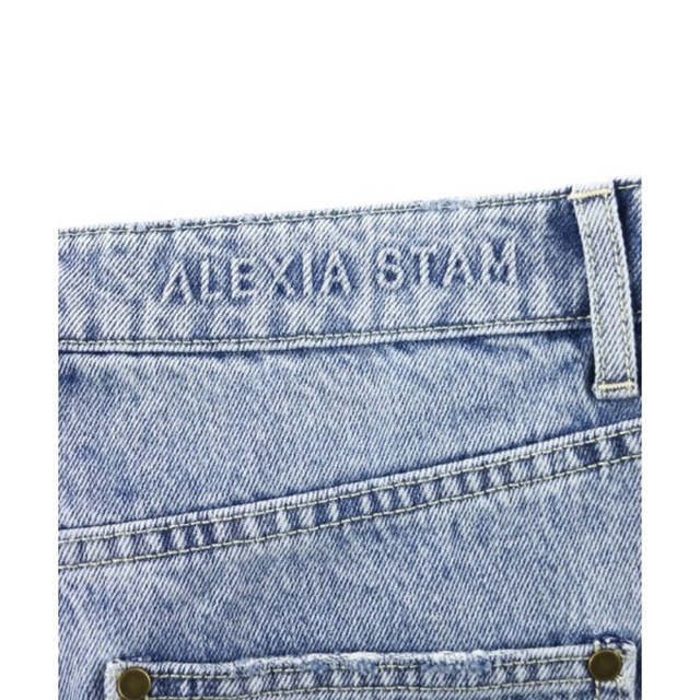 ALEXIA STAM(アリシアスタン)のALEXIA STAM Tuck Denim Pants /タックデニムパンツ レディースのパンツ(デニム/ジーンズ)の商品写真