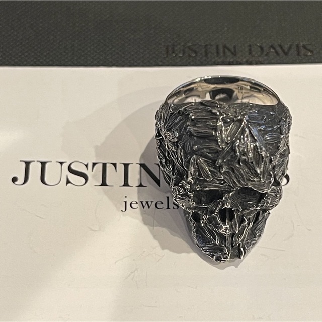 Justin Davis(ジャスティンデイビス)の新品◆JUSTIN DAVIS◆LAVENDER SKULL RING◆17号◆ レディースのアクセサリー(リング(指輪))の商品写真