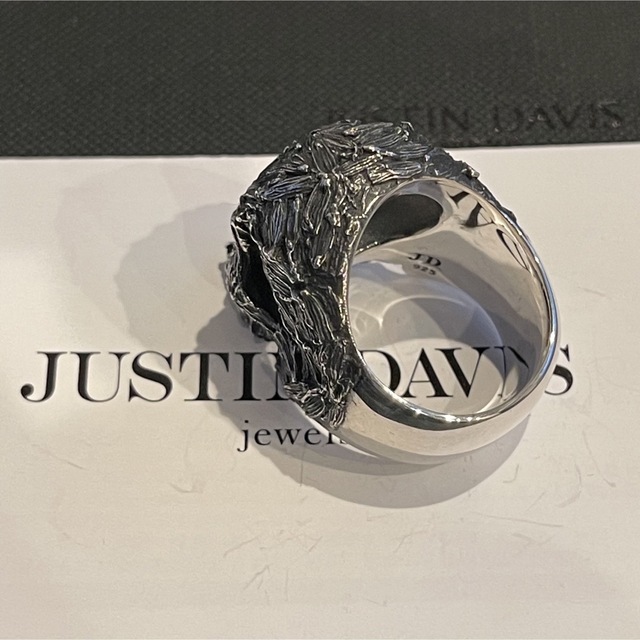 Justin Davis(ジャスティンデイビス)の新品◆JUSTIN DAVIS◆LAVENDER SKULL RING◆17号◆ レディースのアクセサリー(リング(指輪))の商品写真