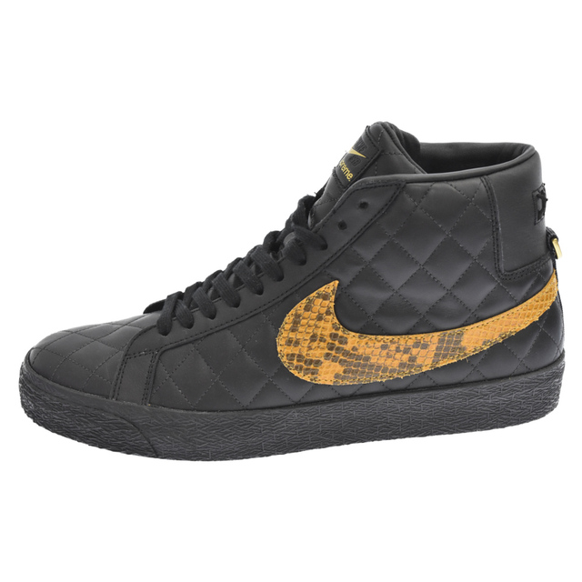 NIKE ナイキ 22AW ×SUPREME ZOOM BLAZER MID QS DV5078-001 ×シュプリーム ズーム ブレザー ミッド ミッドカットスニーカー ブラック US11