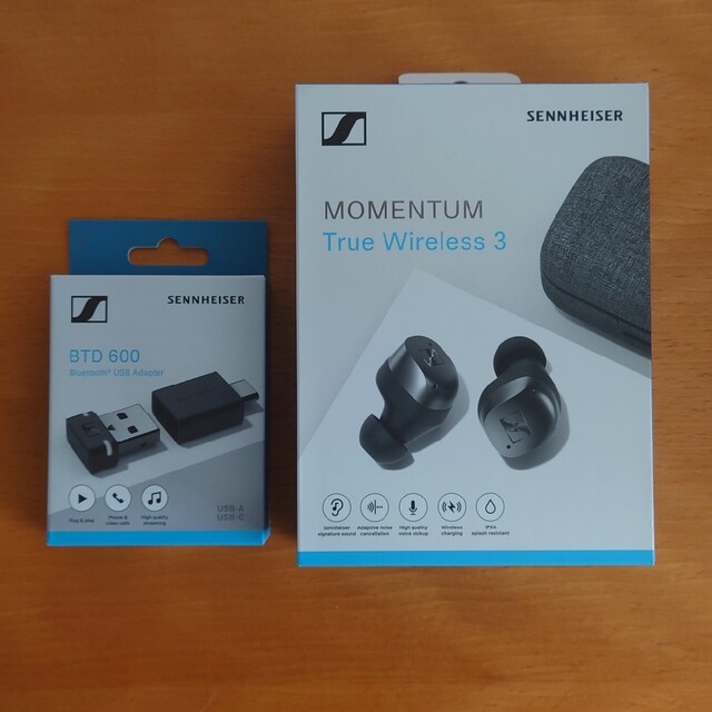 ゼンハイザー MOMENTUM True Wireless 3＆ BTD 600