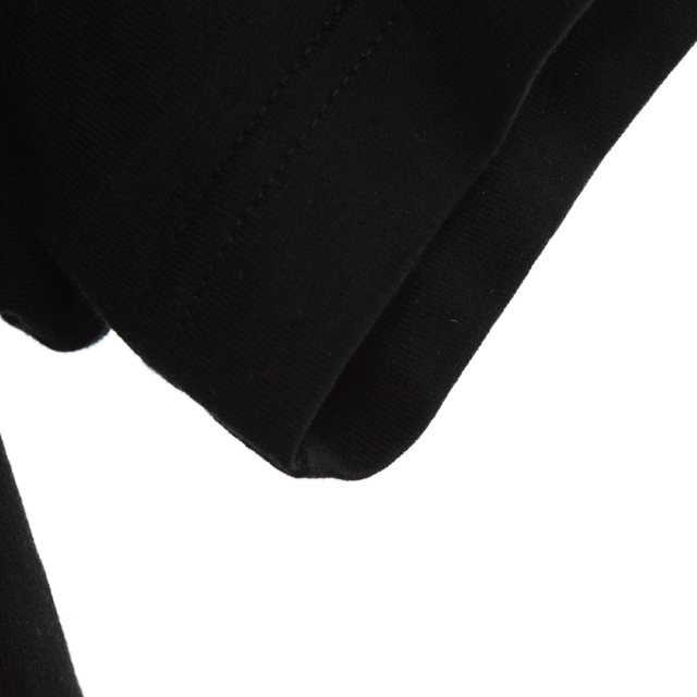 DOLCE&GABBANA(ドルチェアンドガッバーナ)のDOLCE & GABBANA ドルチェアンドガッバーナ 22SS 胸ロゴプレート クルーネック半袖Tシャツ カットソー ブラック G8KJ9T メンズのトップス(Tシャツ/カットソー(半袖/袖なし))の商品写真