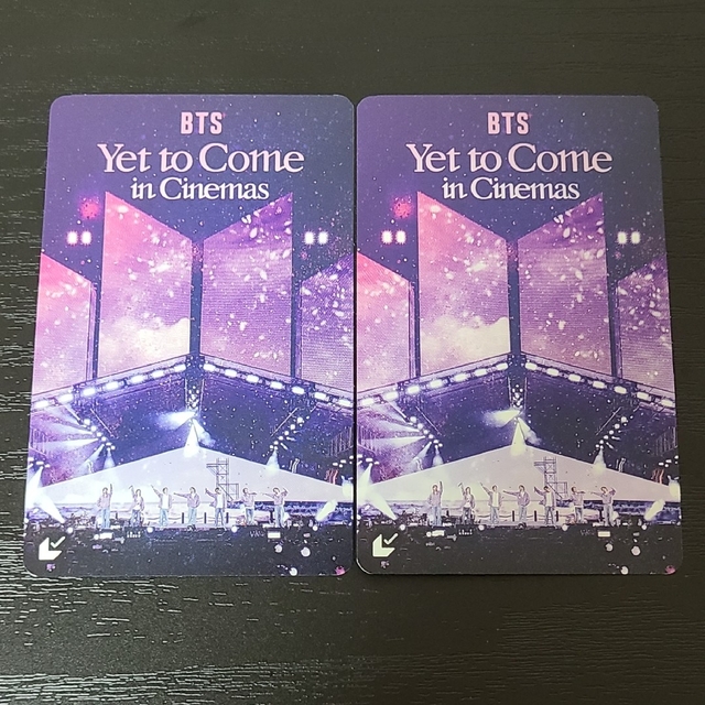 BTS Yet to Come in Cinemas ムビチケ 2枚セットの通販 by KORE 's ...