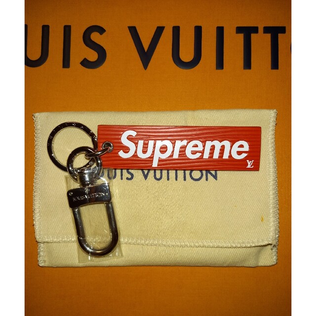 Louis vuitton Supreme キーホルダー2色セット ルイヴィトン