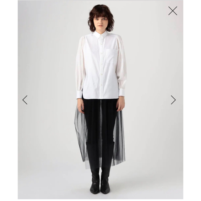 HYKE TULLE WRAP SKIRT ナイロン チュールラップスカート - voltomatic.hu
