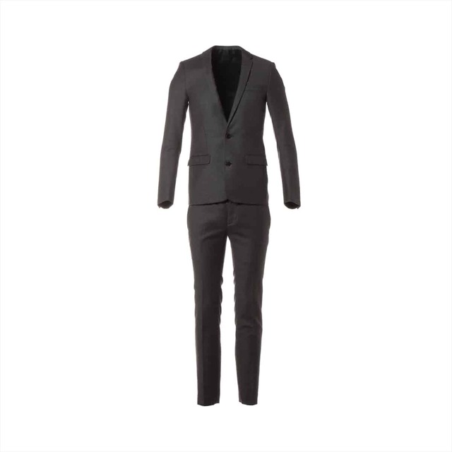 DIOR HOMME - ディオールオム  ウール×キュプラ 44 グレー メンズ スーツ