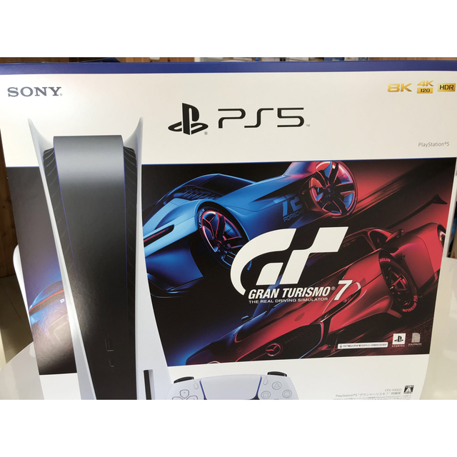 PS5本体 グランツーリスモ7 同梱版