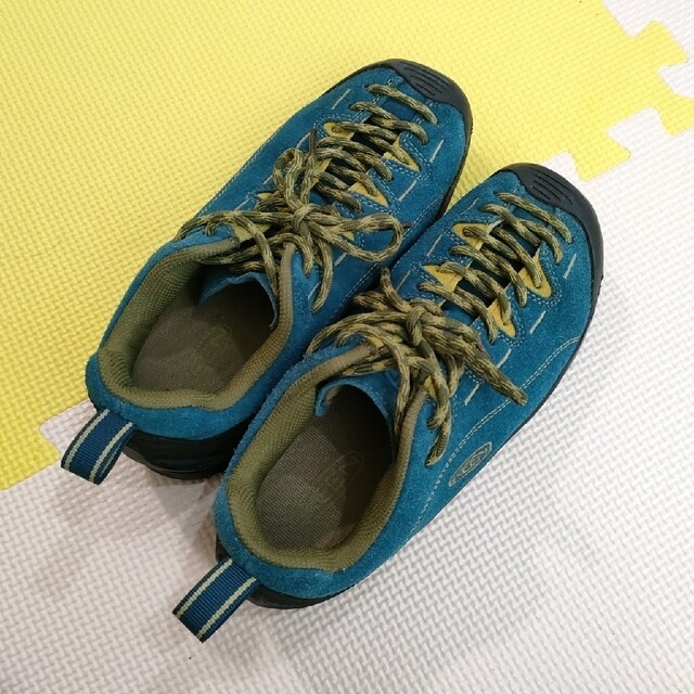 KEEN ❣ ジャスパー スニーカー キーン アウトドア キャンプ 24.5 青