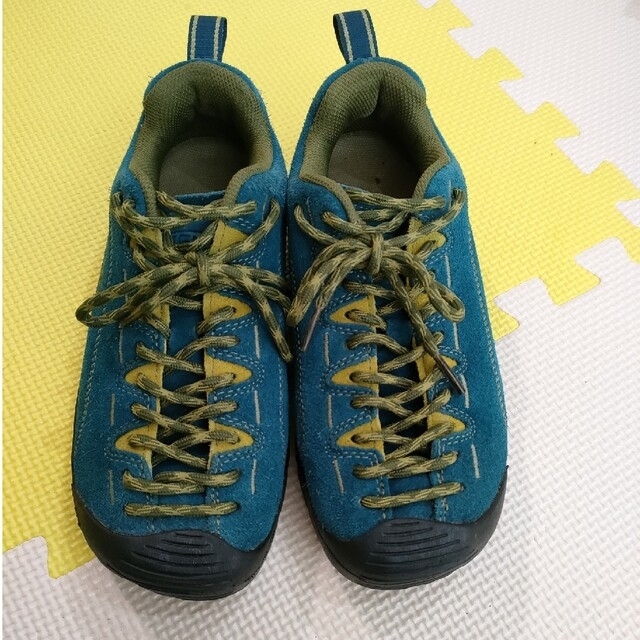 KEEN(キーン)のKEEN ❣ ジャスパー スニーカー キーン アウトドア キャンプ 24.5 青 レディースの靴/シューズ(スニーカー)の商品写真