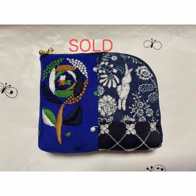 ミナペルホネン　ハンドメイド　財布 ハンドメイドのファッション小物(財布)の商品写真