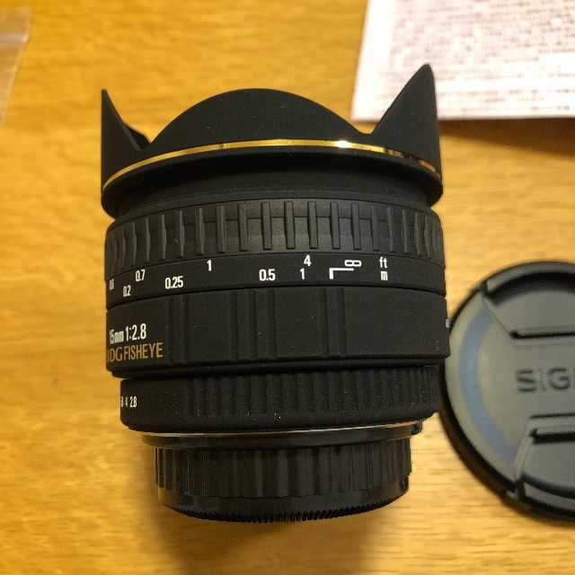 SIGMA(シグマ)のSIGMA 15mm F2.8 DG FISHEYE スマホ/家電/カメラのカメラ(レンズ(単焦点))の商品写真