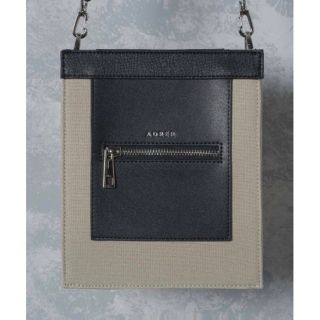 リドム(LIDNM)の【完売品】ADRER The shoulder bagショルダーバッグ　ベージュ(ショルダーバッグ)