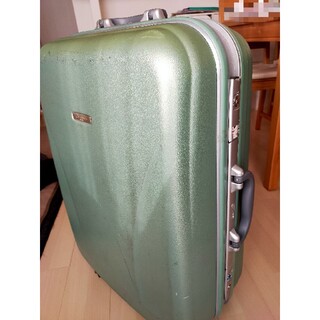 スーツケース　グリーン(スーツケース/キャリーバッグ)