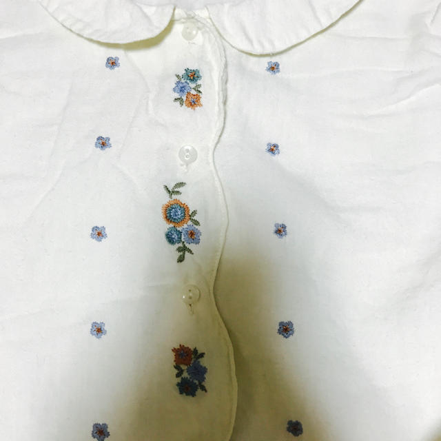 SM2(サマンサモスモス)のエヘカソポ花刺繍ブラウス レディースのトップス(シャツ/ブラウス(長袖/七分))の商品写真
