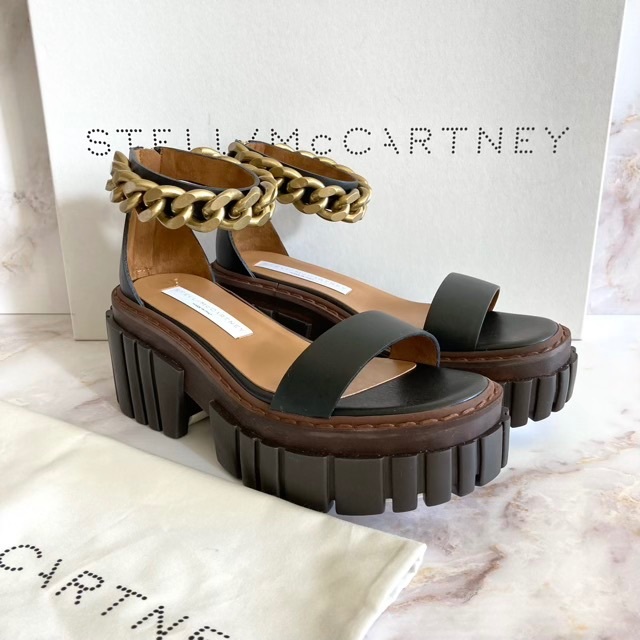 ステラ マッカートニー Stella McCartney サンダル ブラック ...